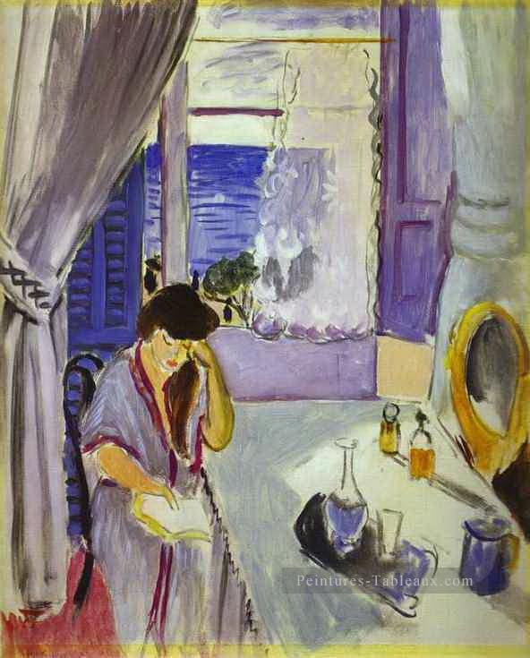 Intérieur Nice 1919 fauvisme abstrait Henri Matisse Peintures à l'huile